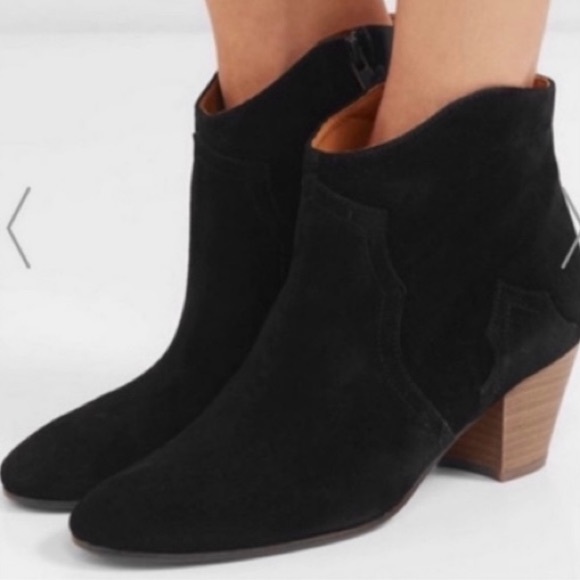 Isabel Marant - Dicker Boots - Black Suede - Size EU38 - NET-A-PORTER - Picture 1 of 17